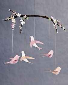 6. Un mobile oiseaux