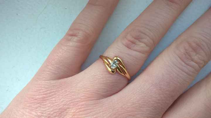Ma bague de fiançaille
