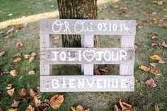 Panneau de bienvenue