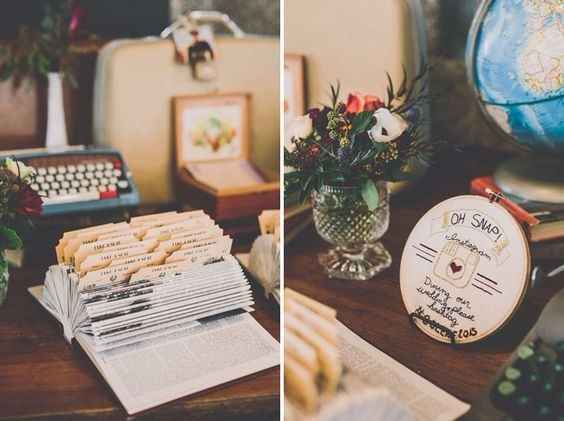 4. Glisser les cartes/enveloppes dans les pages préalablement pliées