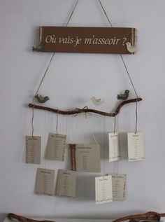 14. Le plan de table