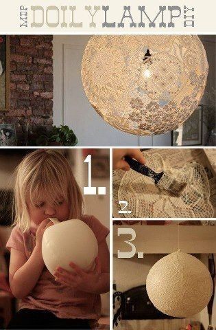 DIY lanterne boule