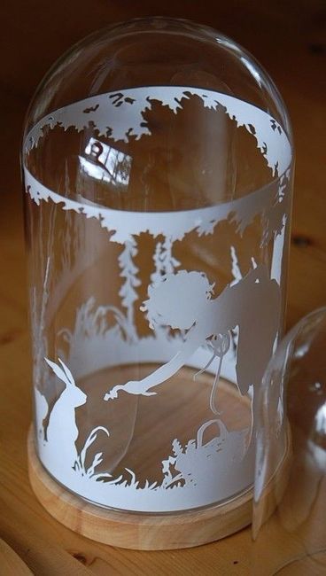 4. Une déco de cloche en verre
