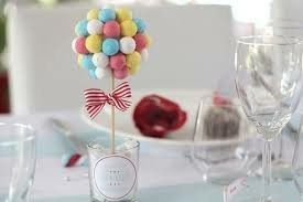 centre de table cotillons