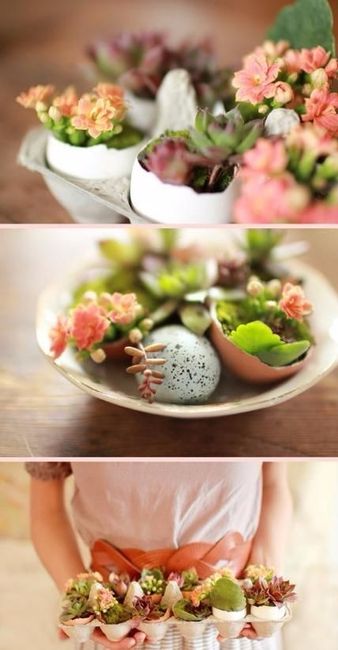 5. Le centre de table