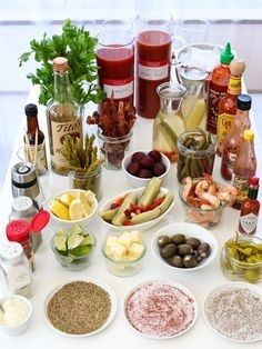 6. Le bar à Bloody Mary