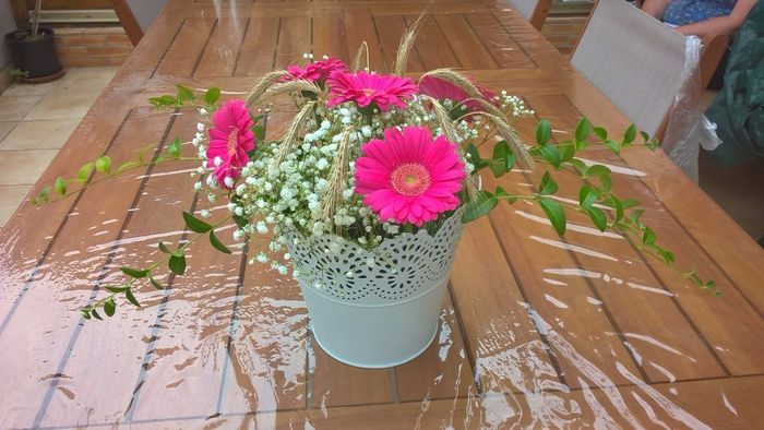 Centre de table d'honneur