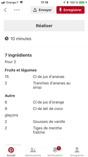 Cocktail sans alcool - 2