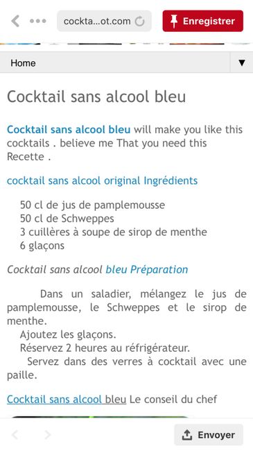 Cocktail sans alcool - 6