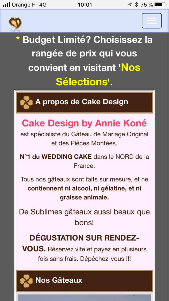 Wedding cake sans gluten et sans lait Normandie - 6