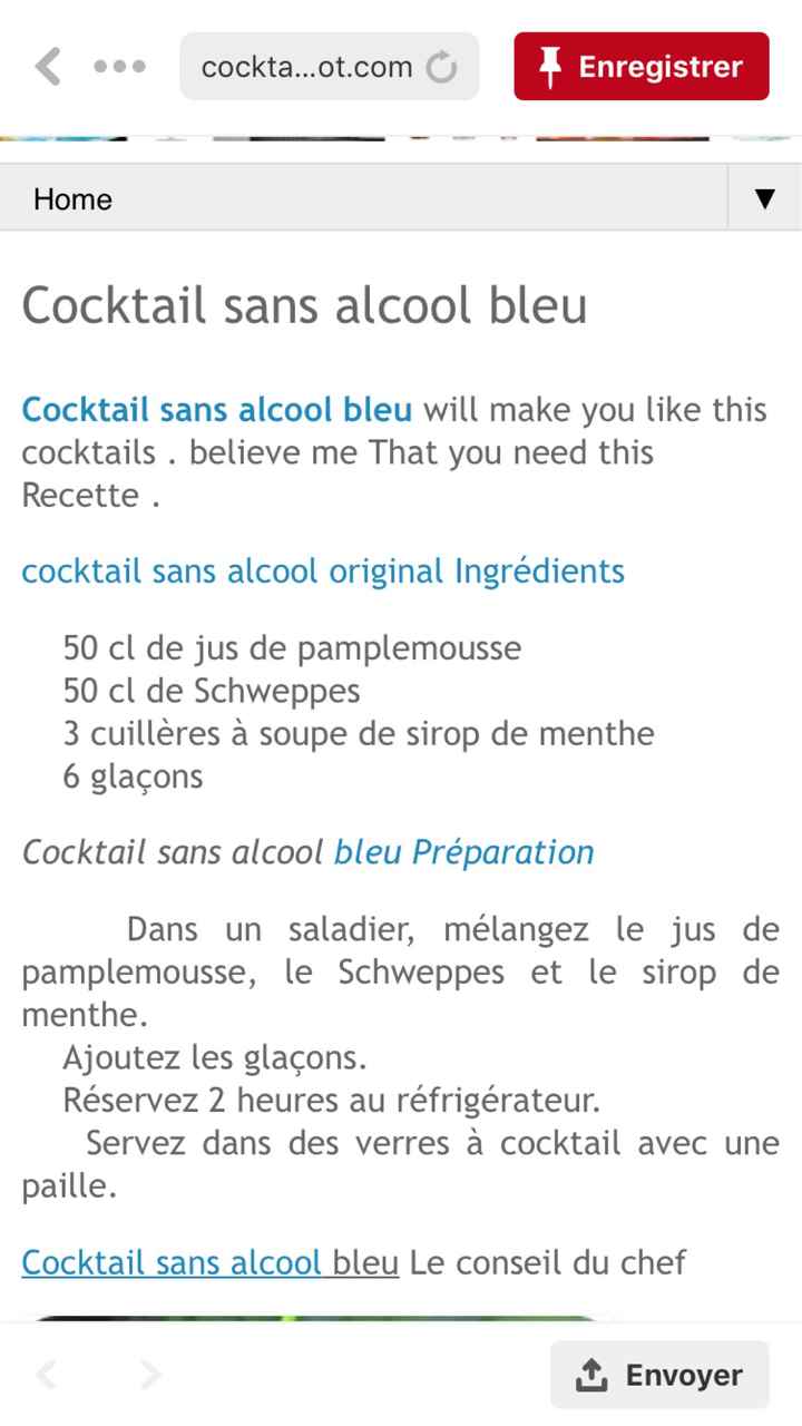 Cocktail sans alcool - 6