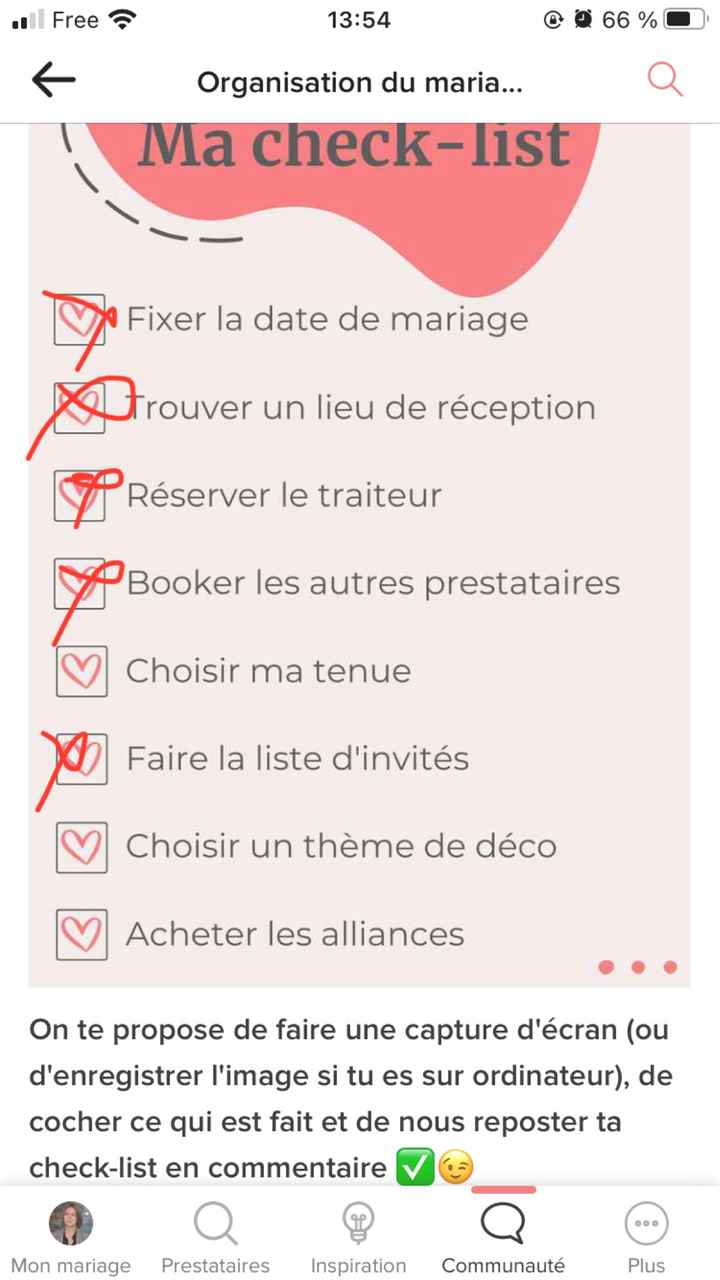 BONUS : Une check-list à cocher ✅ - 1