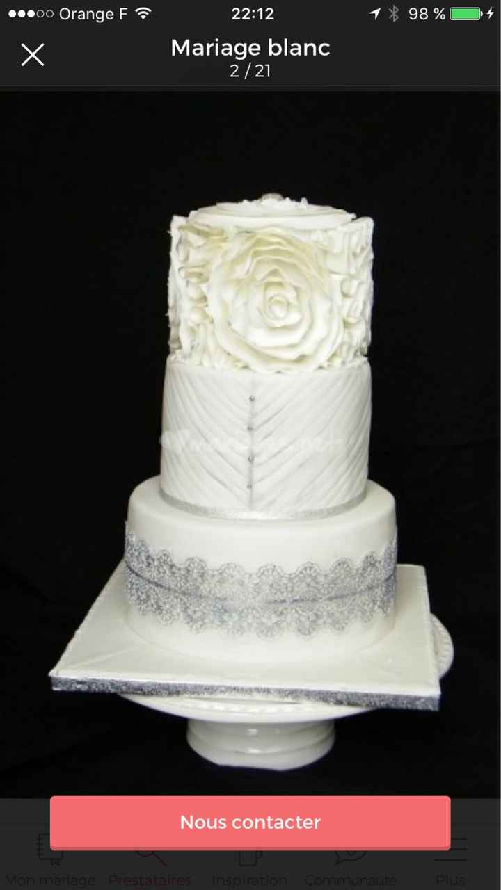  My wedding cake - 1