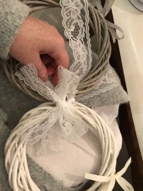  J’ai commencé et terminé ma couronne de porte - 3
