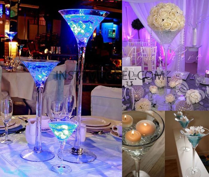  Mes vases Martini, leds submersibles et mes cloches leds sont arrivés - 2