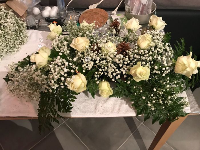  Mon centre de table d’honneur fait de mes mains ! - 2
