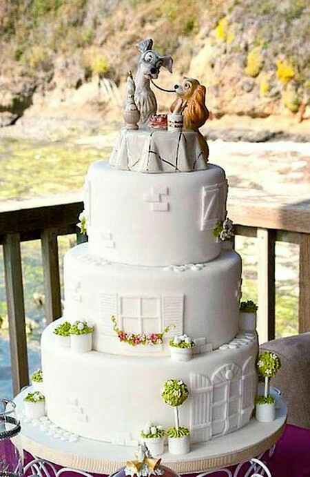 Inspiration disney : weedding cake - 5