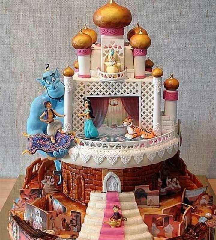 Inspiration disney : weedding cake - 9