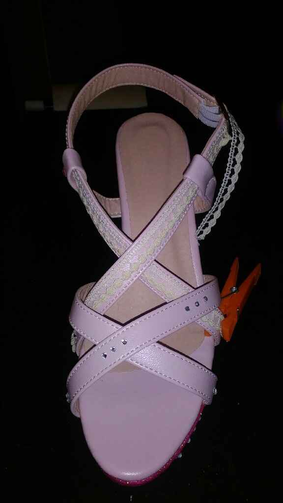 Chaussure customiser en cours - 1
