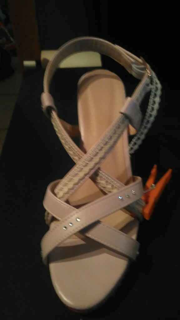 Chaussure customiser en cours - 2