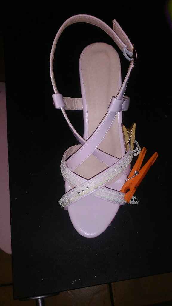 Chaussure customiser en cours - 4
