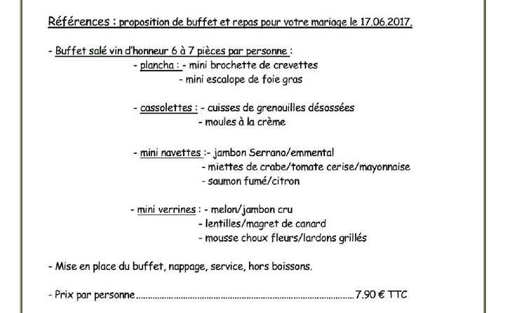 Petit budget mais bon repas - 1