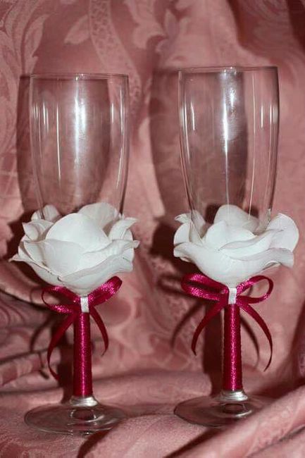 Verre champagne décorer - 8