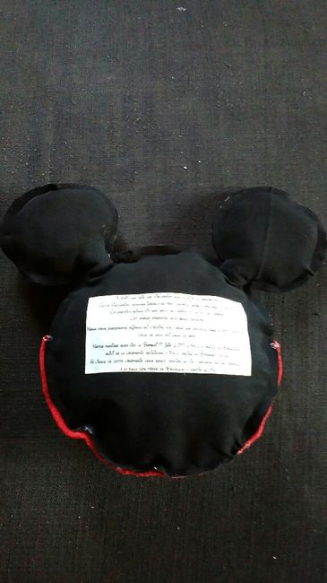 Mariage disney! livre porte alliance et faire part parchemin! - 2