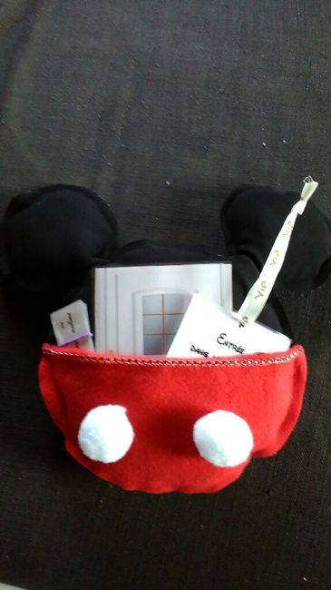 Mariage disney! livre porte alliance et faire part parchemin! - 4