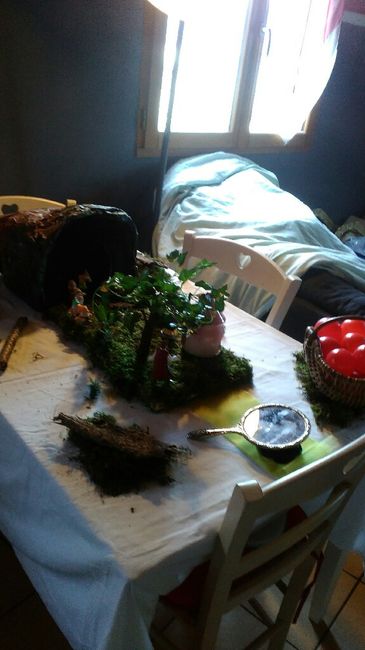 Essai table blanche neige et les 7 nains - 2