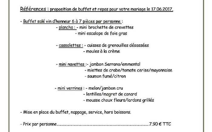 Petit budget mais bon repas - 1
