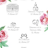 Menus et programme de la journée - 1