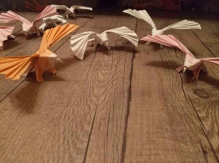 Nouvelle table en origami! - 2