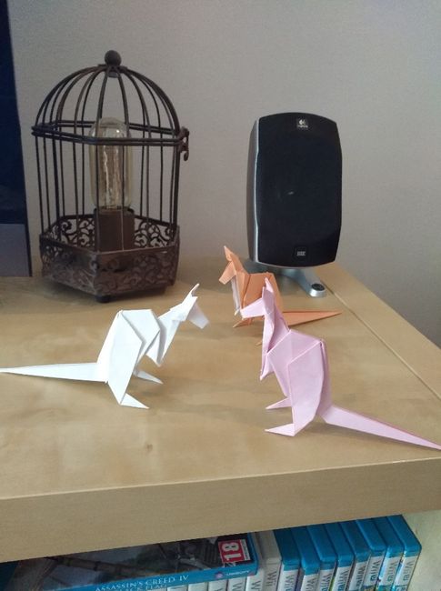  Un nouvel animal origami pour mes tables! - 1