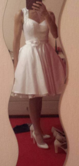 Ma robe pour la cérémonie civile... est arrivée! - 3