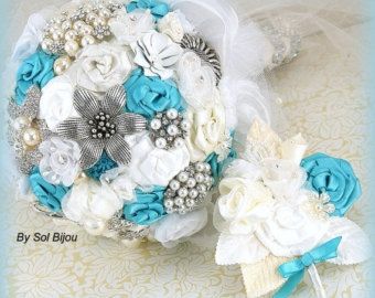 Bouquet bleu/turquoise - 3