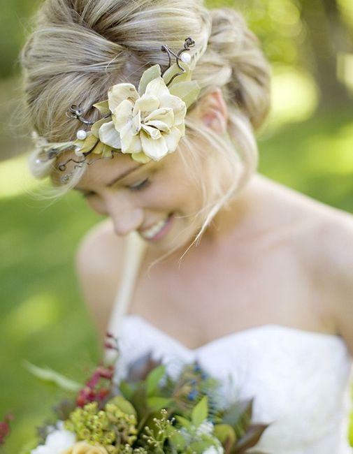 Coiffures mariée bohème :) - 3
