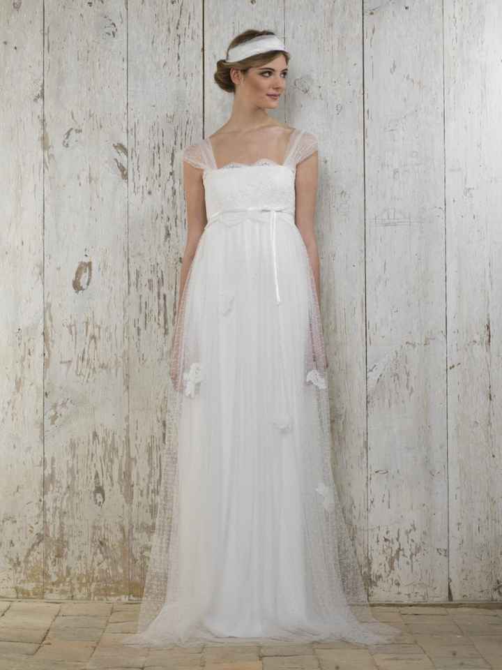 Robe mariée esprit bohème.. - 2