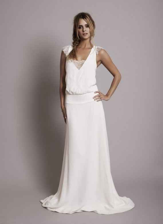 Robe mariée esprit bohème.. - 11