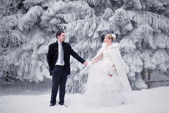 Inspiration mariage hiver.. - 1