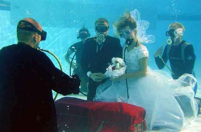 Mariage sous l eau :) - 5