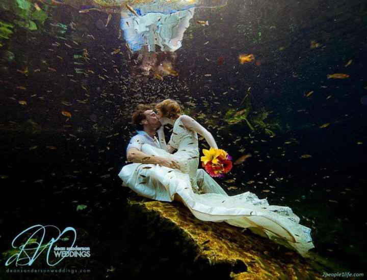 Mariage sous l eau :) - 7