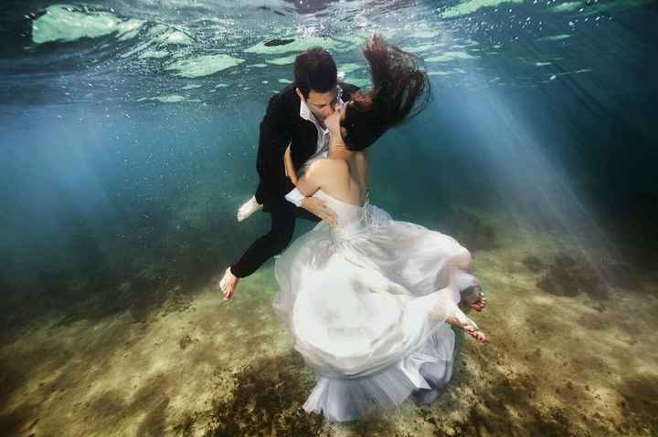Mariage sous l eau :) - 8