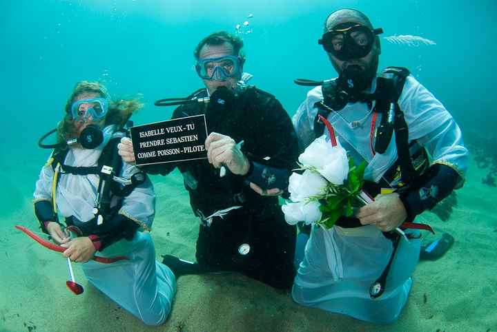 Mariage sous l eau :) - 10