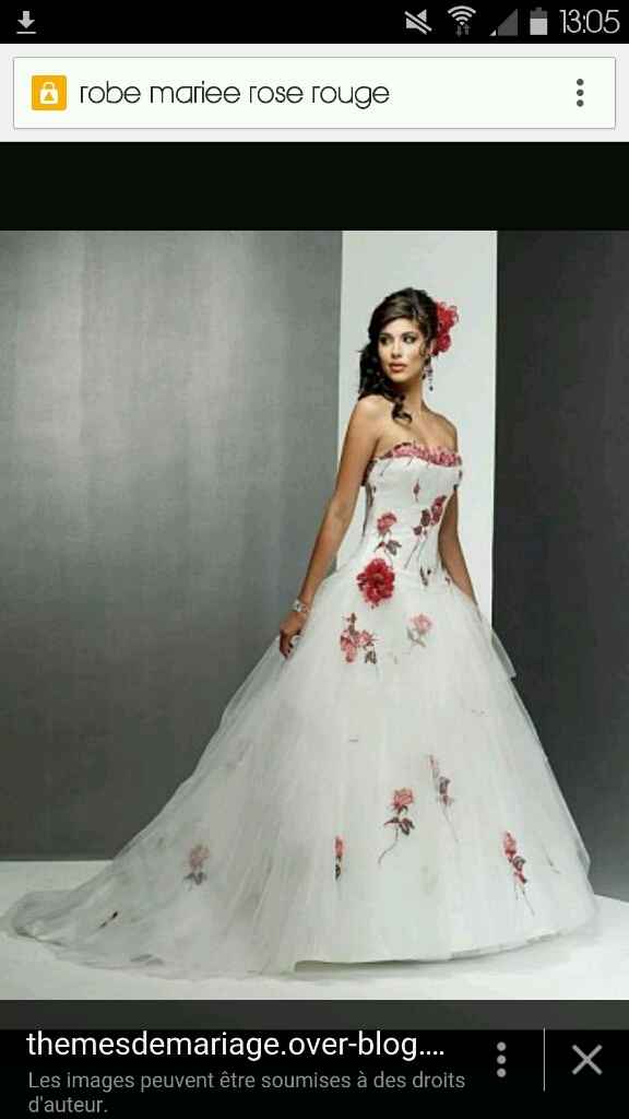 Mariage theme rose rouge - 1