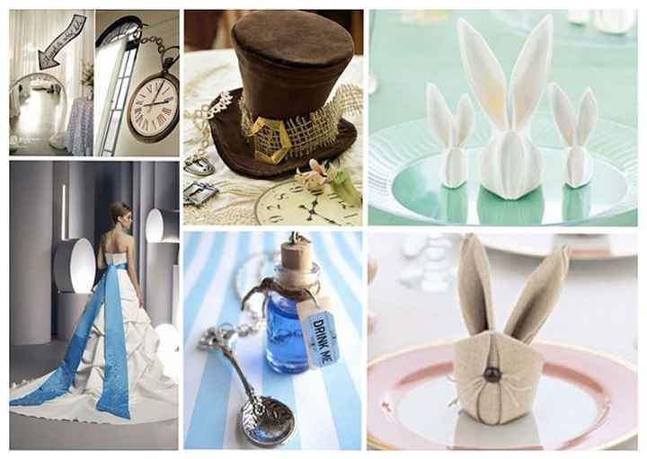 Mariage sur le thème alice aux pays des merveilles - 7
