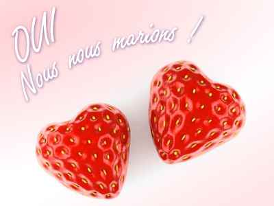Mariage fraise - 1