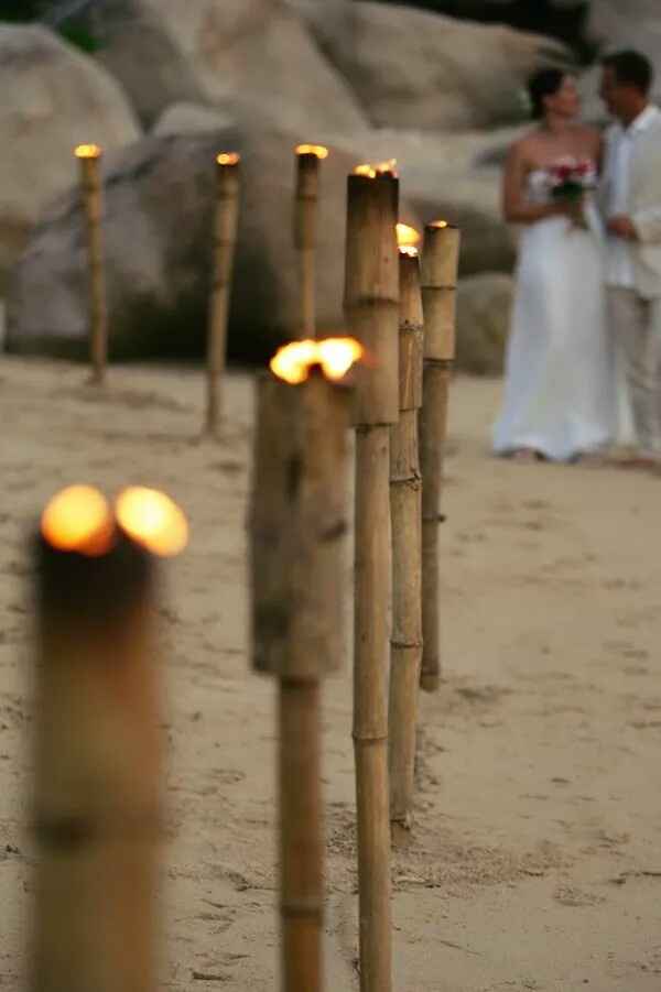 Mariage thème sable - 21