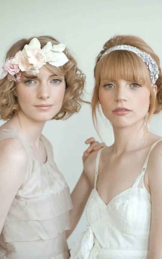Coiffure mariée cheveux courts - 2