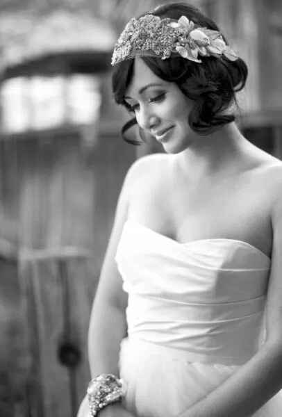 Coiffure mariée cheveux courts - 13